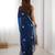 Women's navy blue soft fendy embroidered designer saree with blouse