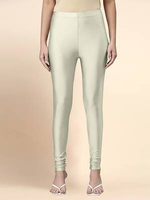 Butter Microfiber elastane stretch soft churidar length leggings with ultrasoft waistband 1
