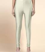Butter Microfiber elastane stretch soft churidar length leggings with ultrasoft waistband