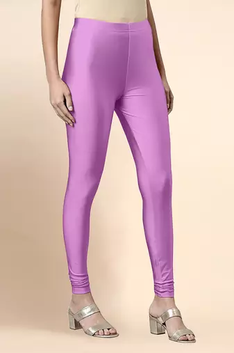 CupCake Microfiber elastane stretch soft churidar length leggings with ultrasoft waistband