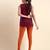 DusstyOrange Microfiber elastane stretch soft churidar length leggings with ultrasoft waistband