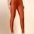 DusstyOrange Microfiber elastane stretch soft churidar length leggings with ultrasoft waistband