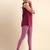 Flamingo Microfiber elastane stretch soft churidar length leggings with ultrasoft waistband