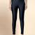 Grey Microfiber elastane stretch soft churidar length leggings with ultrasoft waistband