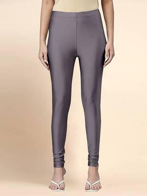 Mud Microfiber elastane stretch soft churidar length leggings with ultrasoft waistband 1
