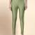 OliveGreen Microfiber elastane stretch soft churidar length leggings with ultrasoft waistband