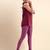 OnionPink Microfiber elastane stretch soft churidar length leggings with ultrasoft waistband