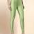 PaleGreen Microfiber elastane stretch soft churidar length leggings with ultrasoft waistband