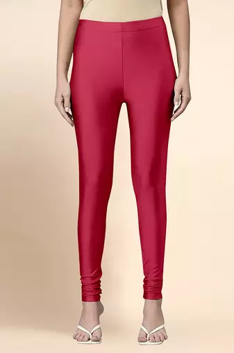 RasBerry Microfiber elastane stretch soft churidar length leggings with ultrasoft waistband