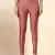 SalmonPink Microfiber elastane stretch soft churidar length leggings with ultrasoft waistband