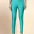 SeaGreen Microfiber elastane stretch soft churidar length leggings with ultrasoft waistband