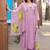 Women Ethnic Motifs Embroidered  Thread Work Chanderi  Kurta with Palazzos &  Dupatta