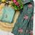 sea green silk saree with multi-thread cutwork designs