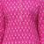 Pink pure cotton printed kurta