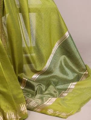 Festive elegance in cotton silk zari weave 4