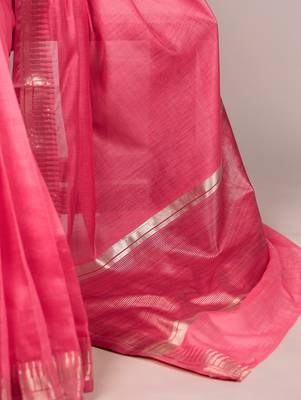 Festive elegance in cotton silk zari weave 3