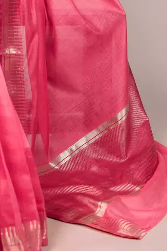 Festive elegance in cotton silk zari weave