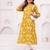 Light-yellow pure cotton printed kurta