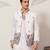 white viscose silk thead with sequins embroidered work  straight kurta pant koti
