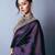 Purple Sequins And Dori Embroidered Jimmy Choo Saree