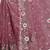 pink net saree with resham embroidery
