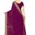 designer wine zari siroski embroidery work silk blend saree