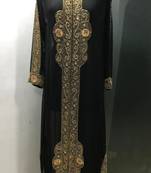 Black elegant dubai style kaftan