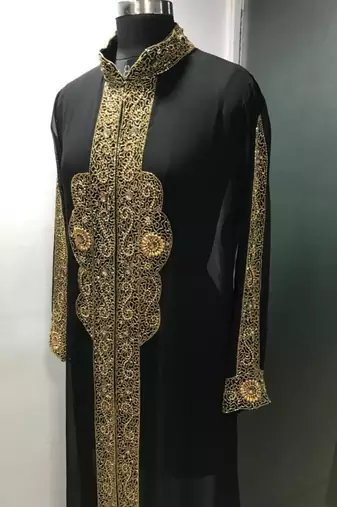Black elegant dubai style kaftan