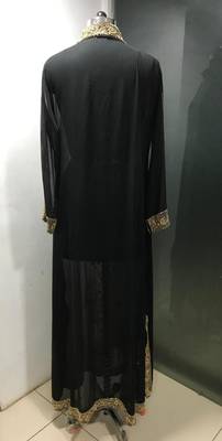 Black elegant dubai style kaftan 3