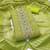  green weaving & embroidered simmer dress material 