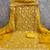  mustard embroidery georgette dress material 