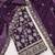  purple embroidery georgette dress material 