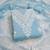  sky blue heavy embroidery cotton dress material 