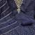  blue embroidery chanderi jacquard dress material 