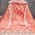  peach embroidery chanderi cotton dress material 