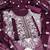  purple embroidery chanderi cotton dress material 