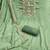  light green embroidery vichitra dress material 