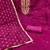  magenta embroidery chanderi cotton dress material 
