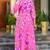 pink readymade georgette kurti set for women