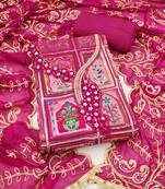  handwork embroidery viscose dress material 