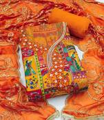  handwork embroidery viscose dress material 