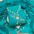  green embroidery viscose dress material 
