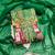 elegant green handwork viscose banarasi dress material