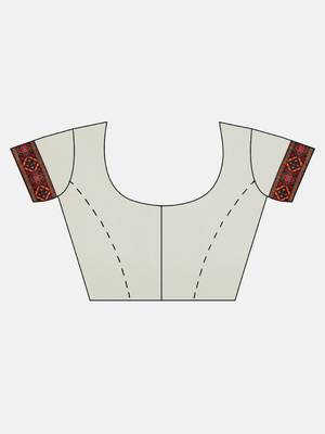 festive bandhani georgette saree with embroidery 5