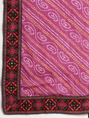 festival bandhani georgette saree 4