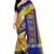 designer cotton silk saree with kutchi embroidery