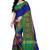 royal_blue cotton silk with kutchi embroidered work party wear saree