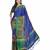 royal_blue cotton silk with kutchi embroidered work party wear saree