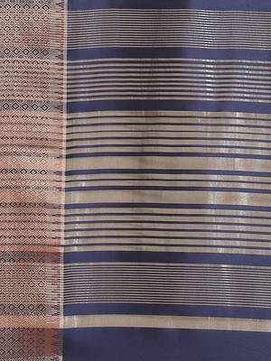 soft cotton silk saree with colourful embroidery work 4