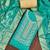  sea green weaving handwork modal dress material 